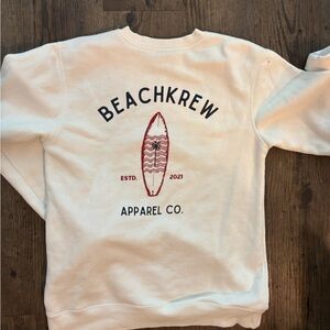 Beachkrew Women’s Cream Sweater size small